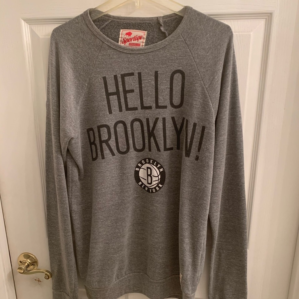 HELLO BROOKLYN/Brooklyn Nets sweatshirt M